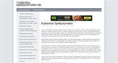 Desktop Screenshot of kostenlos-spielautomaten.de